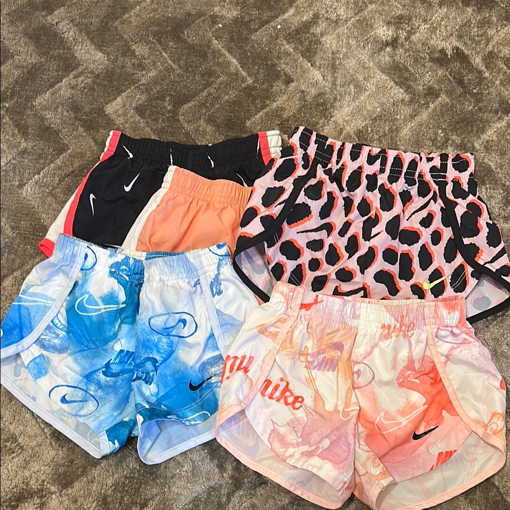 Set of 5 Nike Athletic Shorts Set(2T)